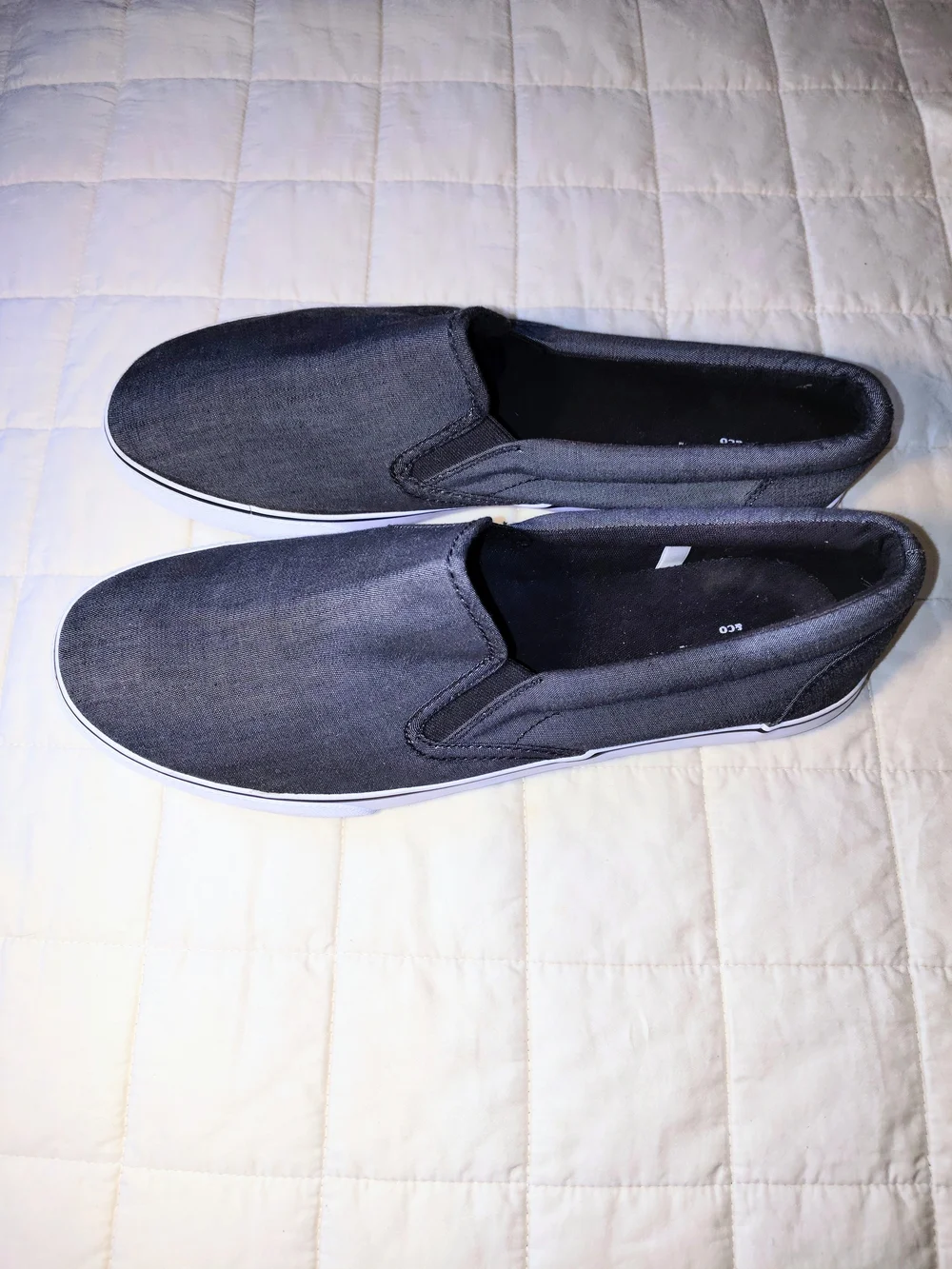 Goodfellow & Co Black Slip-On Canvas Loafers